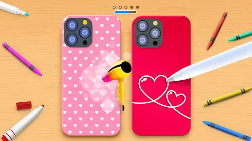 Gameplay screenshot 1 from Phone Case DIY - Simulation game