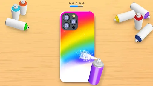 Gameplay screenshot 3 from Phone Case DIY - Simulation game