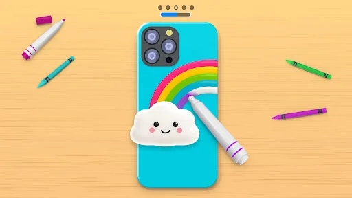 Gameplay screenshot 4 from Phone Case DIY - Simulation game